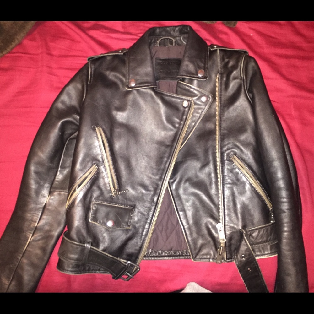All Saints Leather Jacket